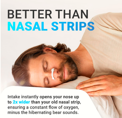 Breathing Nasal Strip Starter Kit – Sleep Better, Stop Snoring & Breathe Freely