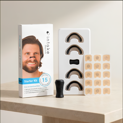 Breathing Nasal Strip Starter Kit – Sleep Better, Stop Snoring & Breathe Freely