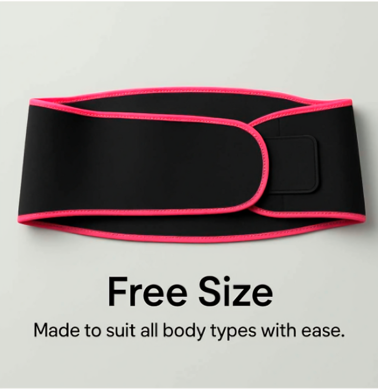 Sweet Sweat™ Waist Trimmer Belt – Sweat Slim Belly Fat Burner & Back Support | For Indian Fitness Lovers