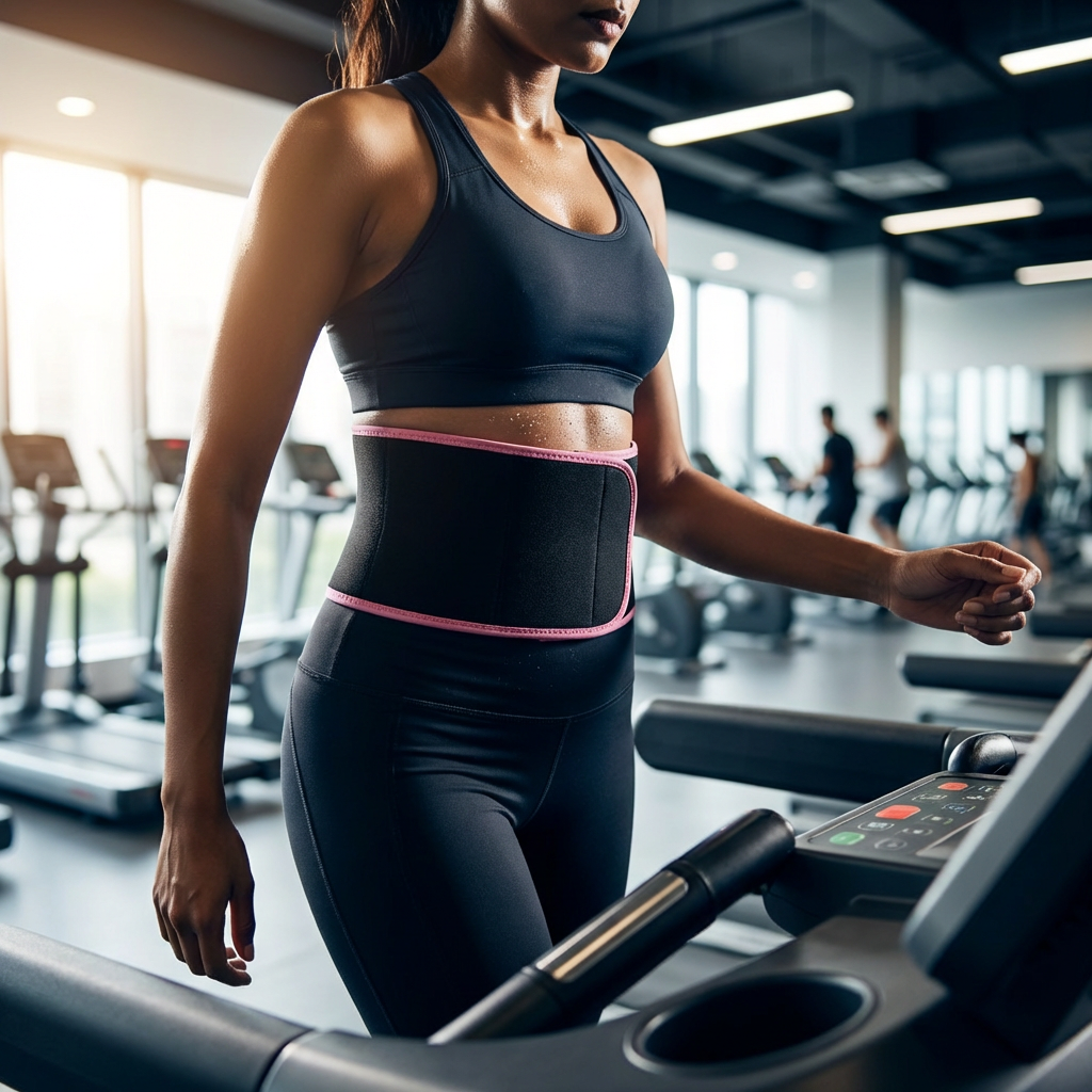 Sweet Sweat™ Waist Trimmer Belt – Sweat Slim Belly Fat Burner & Back Support | For Indian Fitness Lovers